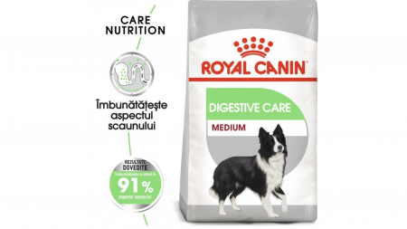 Hrana Uscata Caini - Royal Canin Medium Digestive Care hrana uscata caine, 3 kg