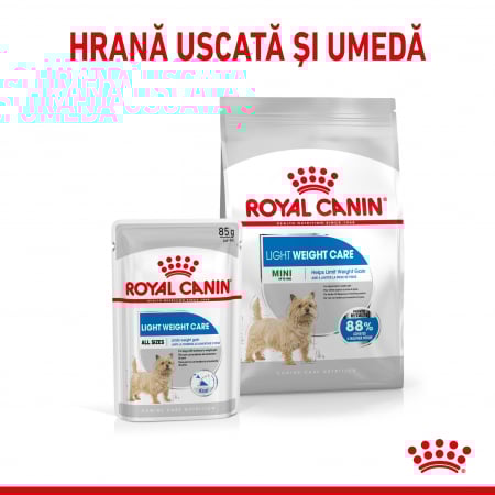 Royal Canin Mini Light Weight Care Adult, hrană uscată câini, Controlul greutatii, 3  kg Royal Canin Mini Light Weight Care Adult, hrană uscată câini, Controlul greutatii, 3  kg [2]
