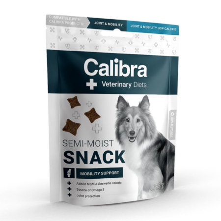 Diete veterinare caini - Calibra VD Dog Semi-Moist Snack Mobility Support 120 g