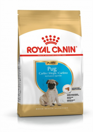 Caini - Royal Canin Pug Puppy hrana uscata caine junior, 1.5 kg