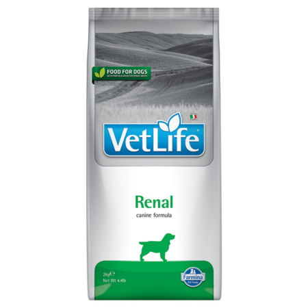 Caini - Vet Life Farmina, Renal caine, 2 kg