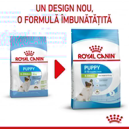 Royal Canin X-Small Puppy hrana uscata caine junior, 1.5 kg [8]