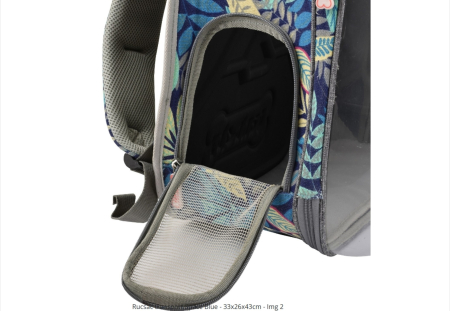 Rucsac transport Space Blue Nayeco - 33x26x43cm [2]