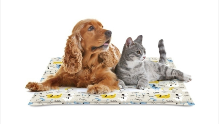 Paturi, perne si cosuri pentru pisici - Saltea refrigeranta pentru animale – Summer Dog - 50x40cm