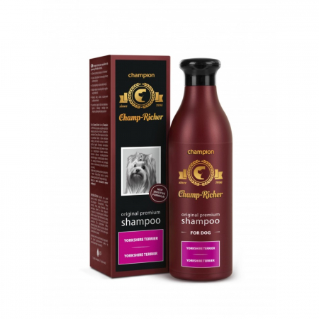 Igiena si ingrijire caini - Sampon CHAMP RICHER pentru CAINI YORKSHIRE TERRIER- 250 ml