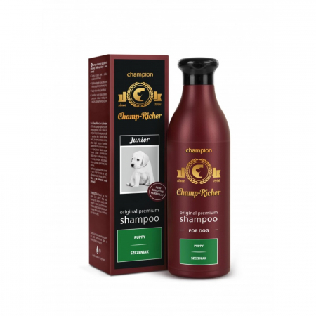 Igiena si ingrijire caini - Sampon CHAMP RICHER pentru CATELUSI, 250 ml
