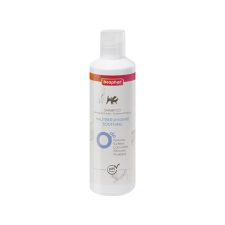 Sampoane si Balsamuri - Beaphar Sampon Calming Prurit, Anti-mancarimi Caini Si Pisici 250 ml
