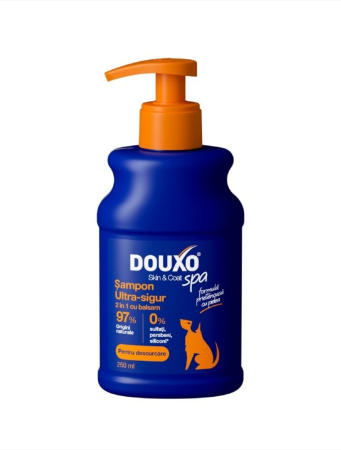 Igiena si ingrijire caini - Sampon cu balsam pentru caini Douxo Spa, 250 ml, Ceva Sante