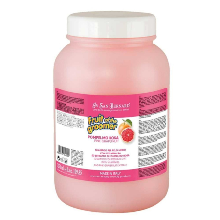 Sampoane si Balsamuri - Sampon pentru blana medie Iv San Bernard Black Cherry, pentru caini si pisici, 3250 ml