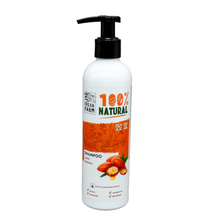 Sampoane si Balsamuri - Sampon pentru caini si pisici, Sampon Fresh Farm cu ulei de argan 250ml