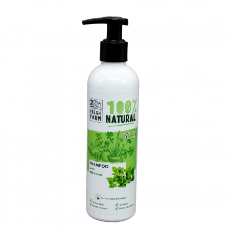 Sampoane si Balsamuri - Sampon pentru caini si pisici, Sampon Fresh Farm Oregano 250ml