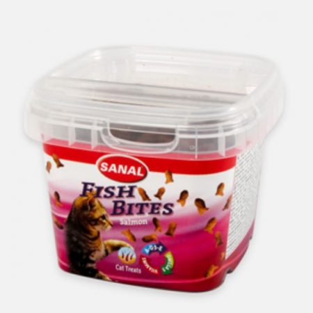 Pisici - Sanal Cat Fish Bites 75 g