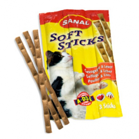 Pisici - Sanal Sticks Turkey and Liver 3 sticks 15 g
