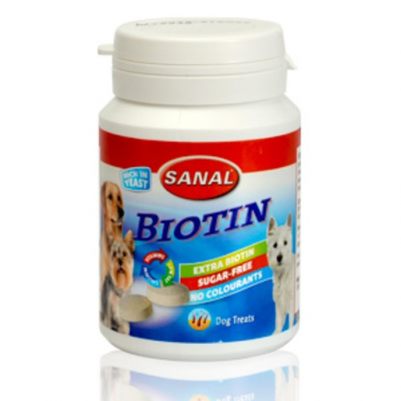 Suplimente nutritive, vitamine - Sanal Dog Biotin 75 g
