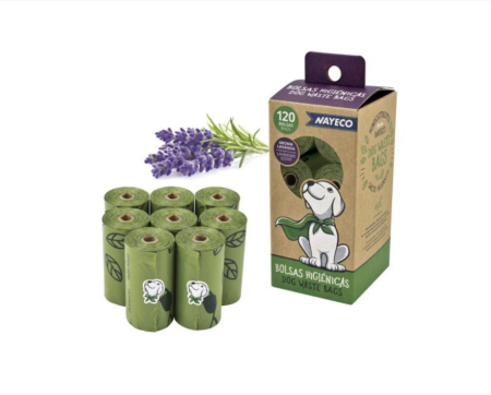 Igiena Catel - Set dispenser pungi igienice Nayeco - Lavanda