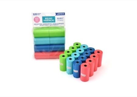 Igiena Catel - Pungi igienice parfumate Nayeco – 16 role x 20buc