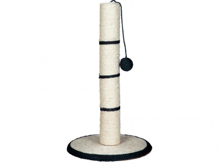 Sisal Plat cu Stalp si Jucarie H50 cm Diametru 31 cm [1]