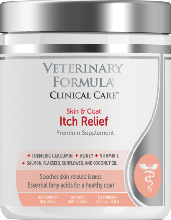 Suplimente nutritive, vitamine - Skin & Coat (Itch Relief), 90 Tablete