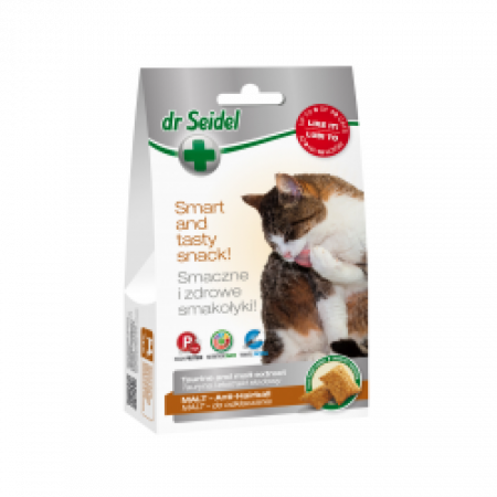 Pisici - Recompense Malt, anti ghem de blana, Dr. Seidel, 50g