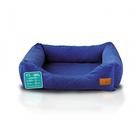 Caini - SOFA MAGNETIC CARE, Albastru Marin, VetExpert, marimea XL, 75 x 65 cm