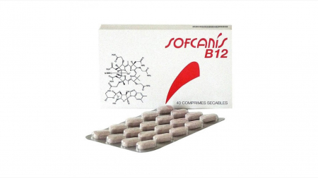 Suplimente nutritive, vitamine - Sofcanis B12, 40 comprimate