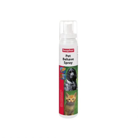 Solutii Atractante si repelente - Spray pentru educare caini si pisici beaphar pet behave 125ml