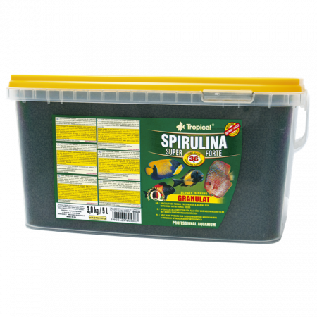 Hrana Pesti - SUPER SPIRULINA FORTE Tropical Fish, 1000ml/ 600g