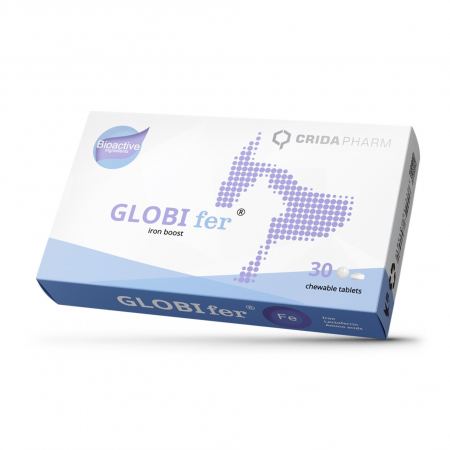 Diverse caini - Supliment GLOBIfer® – Comprimate masticabile pentru câini și pisici, 30 comprimate
