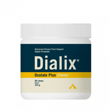 Suplimente nutritive, vitamine - Supliment dietetic pentru gestionarea urolitilor de oxalat, cistina si urati, Dialix Oxalate Plus, Vetnova, 90 chews