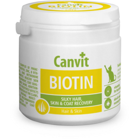Caini - Supliment pentru pisici Canvit Biotin 100 gr
