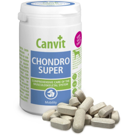 Caini - Supliment nutritiv pentru caini Canvit Chondro Super 230 gr