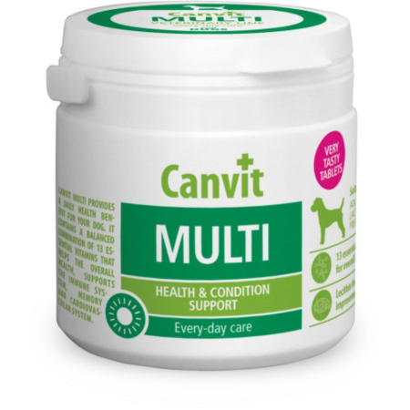 Suplimente nutritive, vitamine - Supliment pentru caini Canvit Multi Dogs 100 gr
