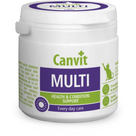 Caini - Supliment pentru pisici Canvit Multi Cats 100 gr