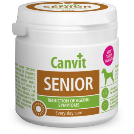 Caini - Supliment pentru caini Canvit Senior 100 gr