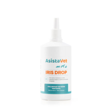 ORL Caini - Solutie curatare perioculara si oculara IRIS DROP - 130 ml