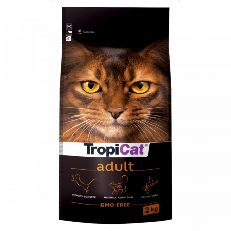 Hrana Uscata Pisici - TROPICAT adult, Hrana uscata pentru pisici adulte 2 kg
