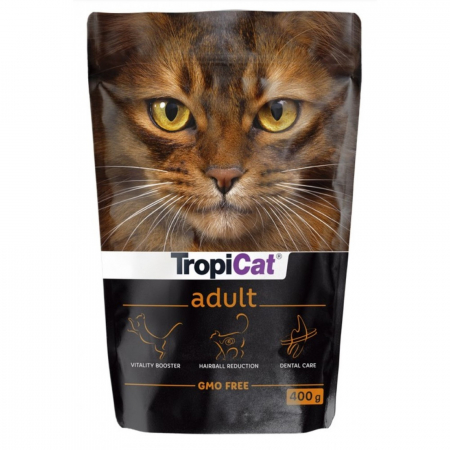 Hrana Uscata Pisici - TROPICAT adult, Hrana uscata pentru pisici adulte 400 g