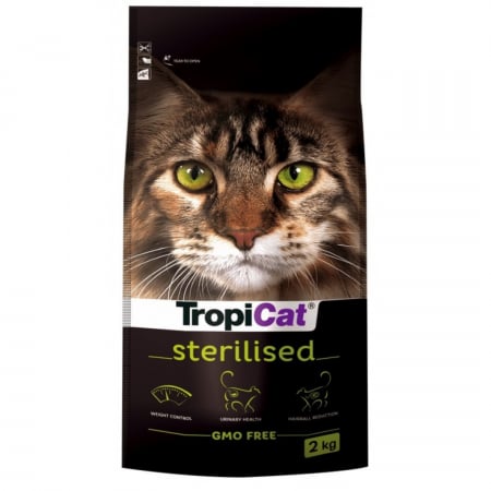 Hrana Uscata Pisici - TROPICAT adult, Hrana uscata pentru pisici sterilizate , 2 kg