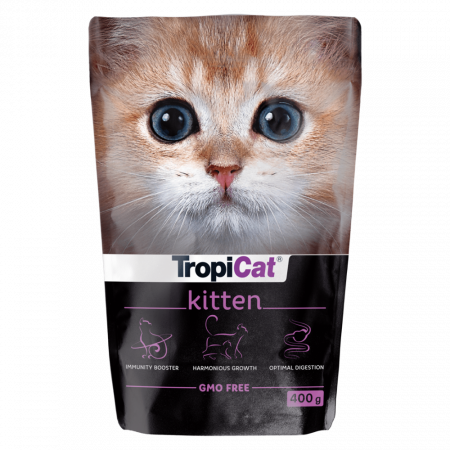 Hrana Uscata Pisici - TROPICAT KITTEN, Hrana uscata pentru pisici junior , 400g