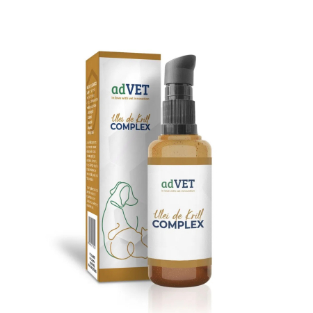 Suplimente nutritive, vitamine - Ulei de Krill Complex, supliment alimentar, flacon 50 ml