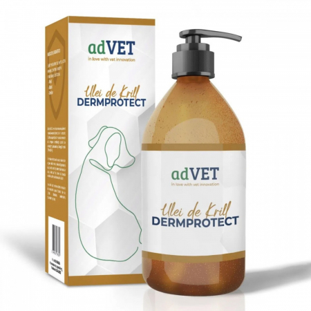 Suplimente nutritive, vitamine - Ulei de Krill Dermprotect, supliment alimentar, flacon 150 ml