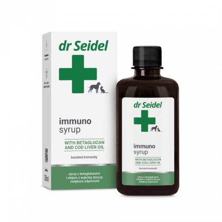 Pisici - Sirop pentru imunitatea naturală a organismului, IMMUNO SYRUP, Dr. Seidel , 250 ml