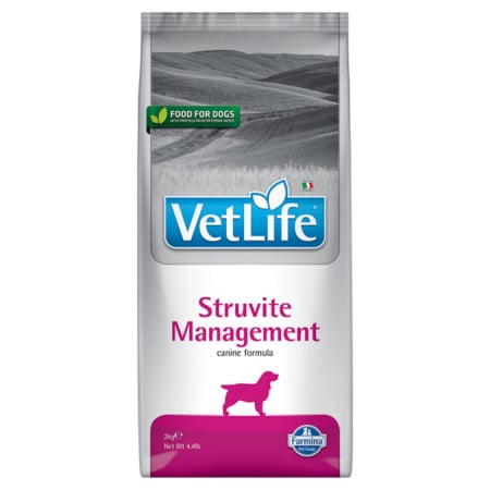Caini - Vet Life Farmina, Struvite Management caine, 2 kg