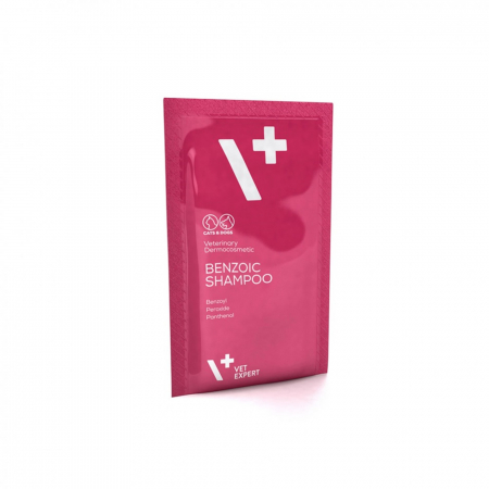 Pisici - VetExpert Sampon benzoic, 20 x 15ml