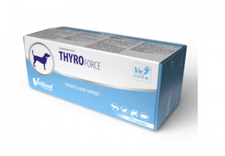 Caini - VetFood ThyroForce, 120 capsule