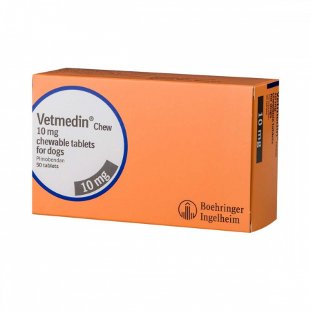 Caini - Vetmedin 10 mg, 10 Tablete masticabile/Folie