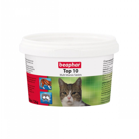 Pisici - Vitamine Cat Top 10 Beaphar, 180 tablete