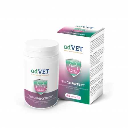 Suplimente nutritive, vitamine - Tiroprotect, supliment, flacon 45 capsule