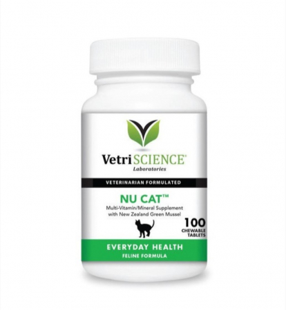 Pisici - Nu Cat  Multivitamine - 100 tb