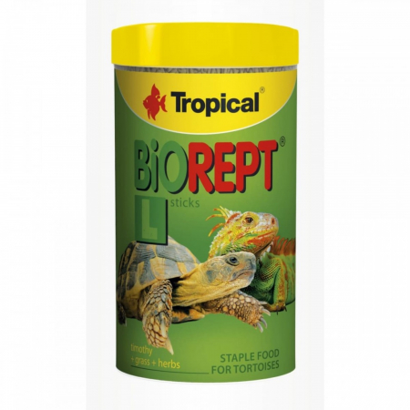Reptile - Bastoane multi ingrediente pentru broaste testoase, Tropical, BIOREPT L, 28G